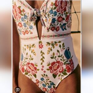 SÉZANE X FARM RIO Octavia One Piece Swimsuit